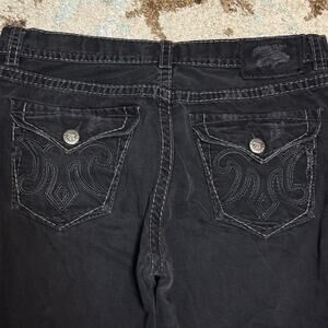 MEK Denim New Oaxaca Black Jeans Size 42x30 Tapered